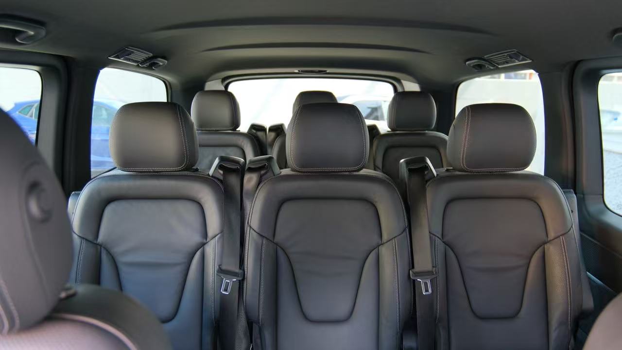 Mercedes-Benz V-Class 8-seater leather passenger cabin